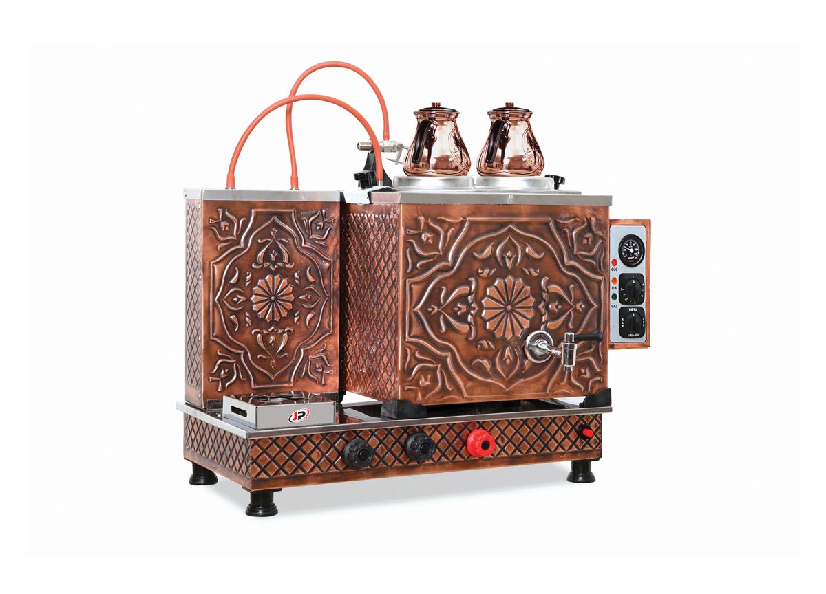 Bakır Full Otomatik Çay Kazanı